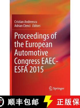 【3-4周达】Proceedings of the European Automotive Congress Eaec-Esfa 2015 [9783319272757]