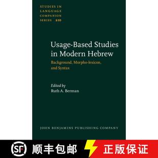 Usage 9789027204196 Syntax. Hebrew.Background 4周达 Morpho Studies Based and lexicon Modern