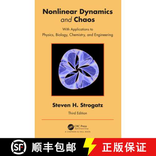 现货 精装 Nonlinear Dynamics and Chaos: With Applications to Physics, Biology, Chemistry, and Enginee... [9781032707891]
