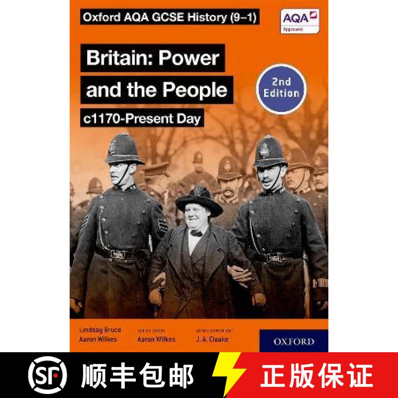 【2-3周达】Oxford AQA GCSE History (9-1): Britain: Power and the People c1170-Present Day Student Boo... [9781382023139]