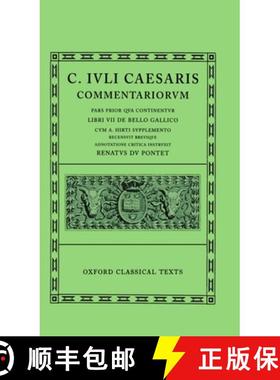 【3-4周达】Caesar Commentarii. I. (Gallic War): (Bellum Gallicum, cum A. Hirti supplemento) [9780198146025]