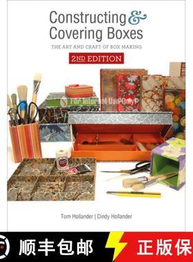 【3-4周达】Constructing and Covering Boxes: The Art and Craft of Box Making: The Art and Craft of Box... [9780764358913]