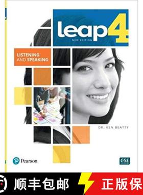 【3-4周达】LEAP 4 Listening and Speaking - Coursebook with My eLab and eText, 2/e (2 edition) [9782761385671]