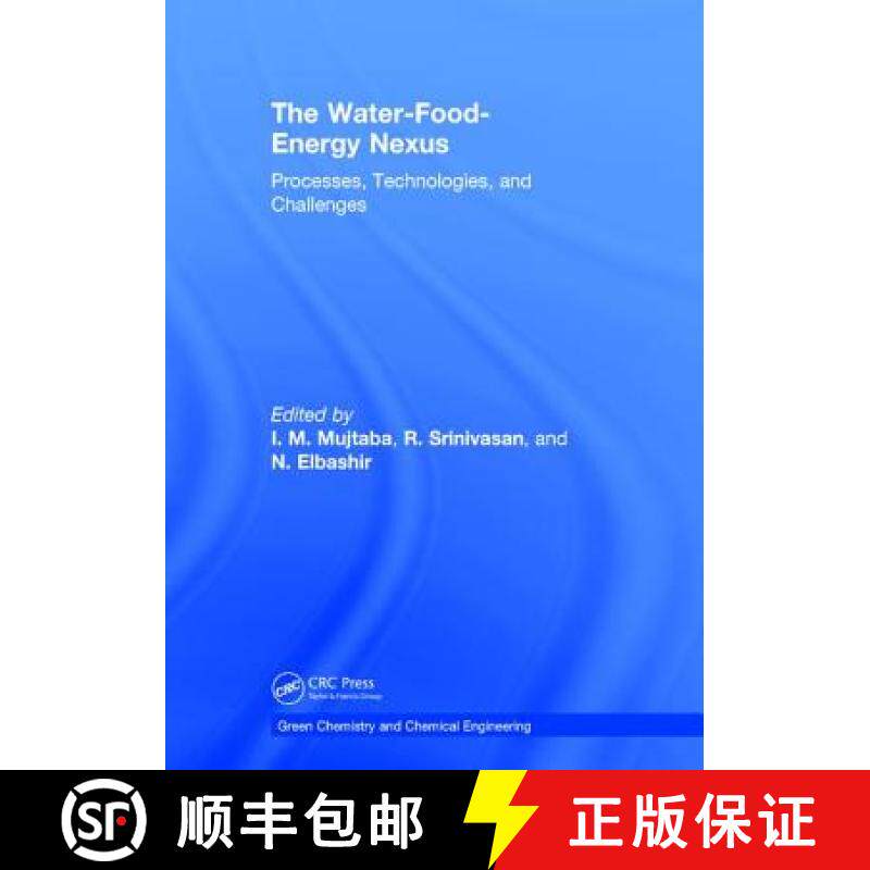 【3-4周达】The Water-Food-Energy Nexus: Processes, Technologies, and Challenges [9781498760836]
