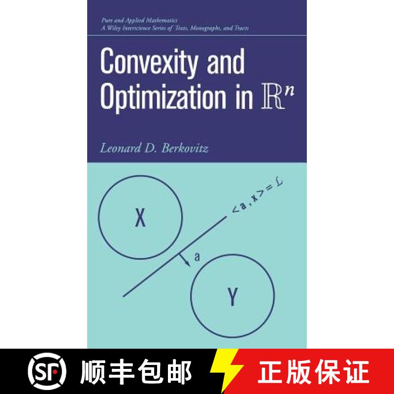 【4周达】Convexity And Optimization In R-N [Wiley数学] [9780471352815]