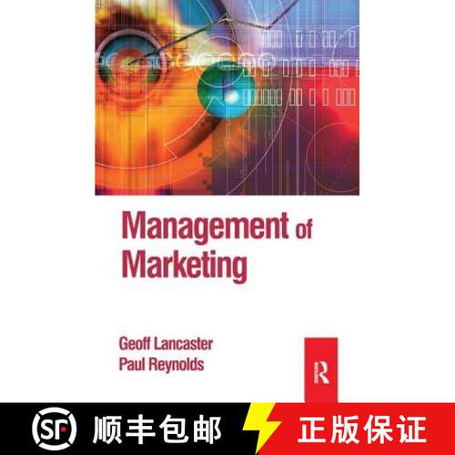 【3-4周达】精装 Management of Marketing [9781138144750]