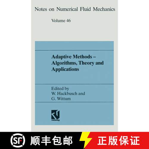 【3-4周达】Adaptive Methods -- Algorithms, Theory and Applications: Proceedings of the Ninth Gamm-Sem... [9783528076467]
