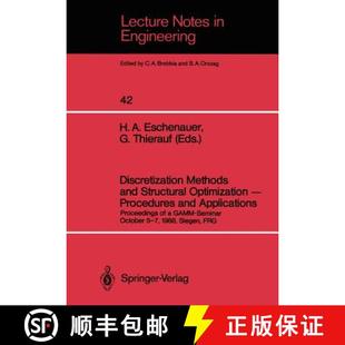 Applications 9783540507840 Discretization Structural Optimization and 4周达 Methods Proceed... Procedures