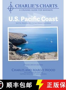 【3-4周达】Charlie's Charts: U.S. Pacific Coast [9781937196363]