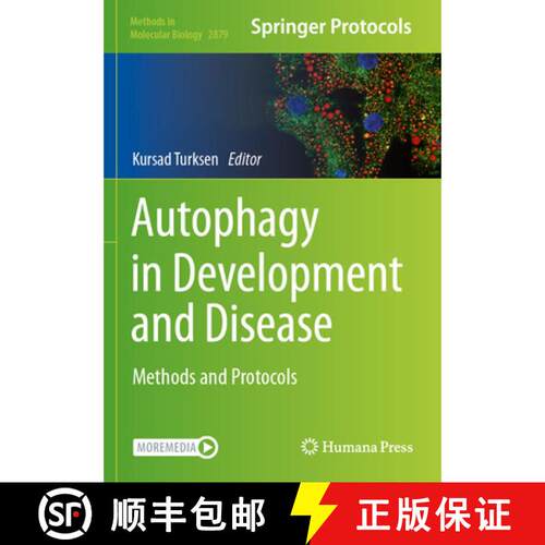 【3-4周达】Autophagy in Development and Disease: Methods and Protocols [9781071642702]