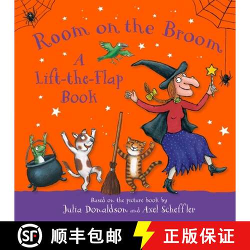 【3-4周达】Room on the Broom: A Lift-the-Flap Book [9781035055944]