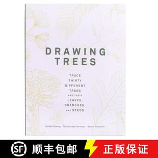 Trace Seeds Dr... Trees Drawing Leaves and Different 4周达 9781648961243 Guided Branches Thirty Their