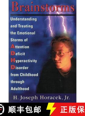 【3-4周达】Brainstorms : Understanding and Treating Emotional Storms of ADHD from Childhood through A... [9780765700803]