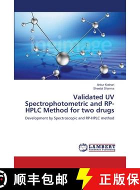 预订 Validated UV Spectrophotometric and RP-HPLC Method for two drugs [9783659141003]