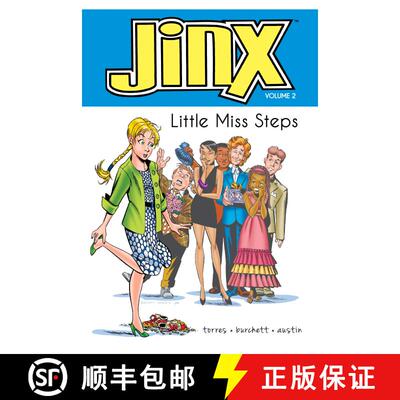 【3-4周达】精装 Jinx: Little Miss Steps [9781936975426]