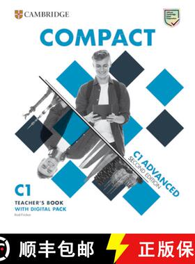 【3-4周达】Compact Advanced Teacher's Book with Digital Pack [With Access Code] [9781009394956]