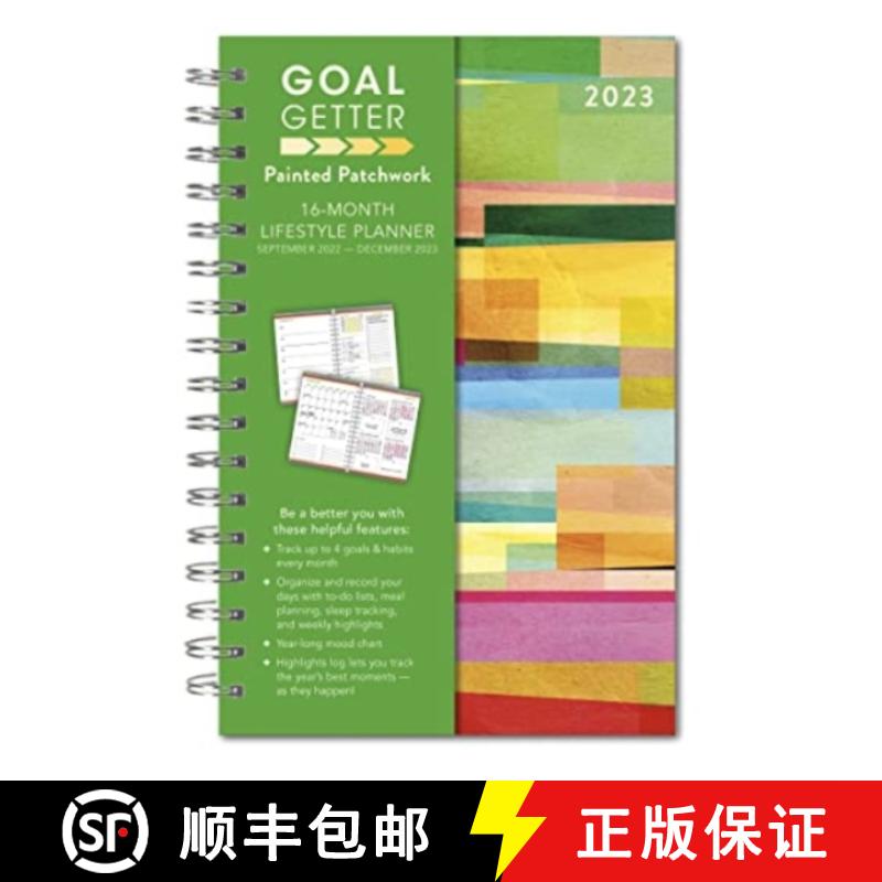 【2-3周达】GOAL GETTER PAINTED PATCHWORK [9781531917647]