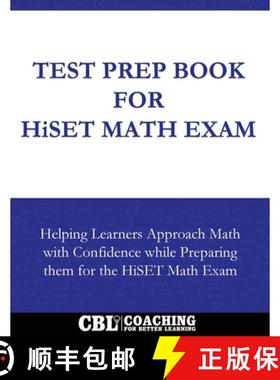 【3-4周达】Test Prep Book For HiSET Math Exam [9798349231353]