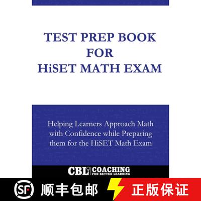 【3-4周达】Test Prep Book For HiSET Math Exam [9798349231353]