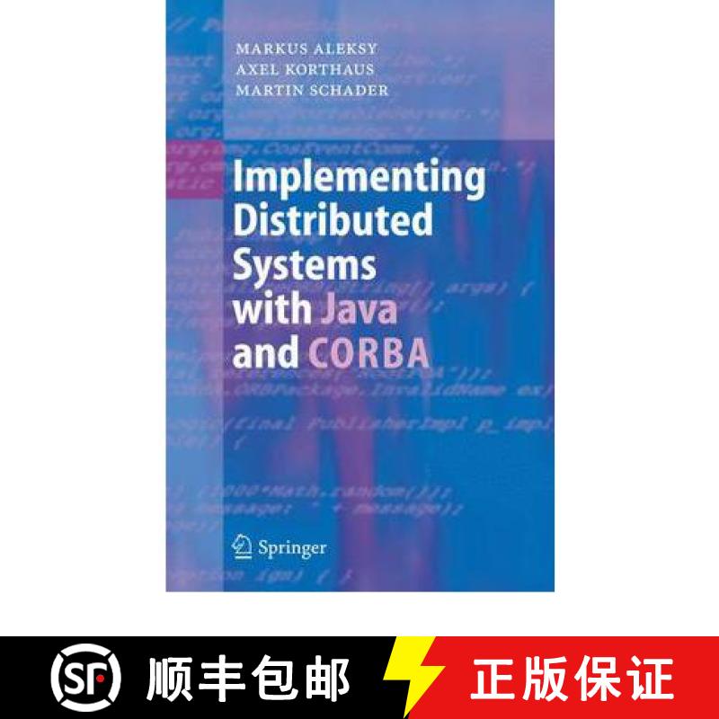 【3-4周达】Implementing Distributed Systems with Java and CORBA [9783642063343]