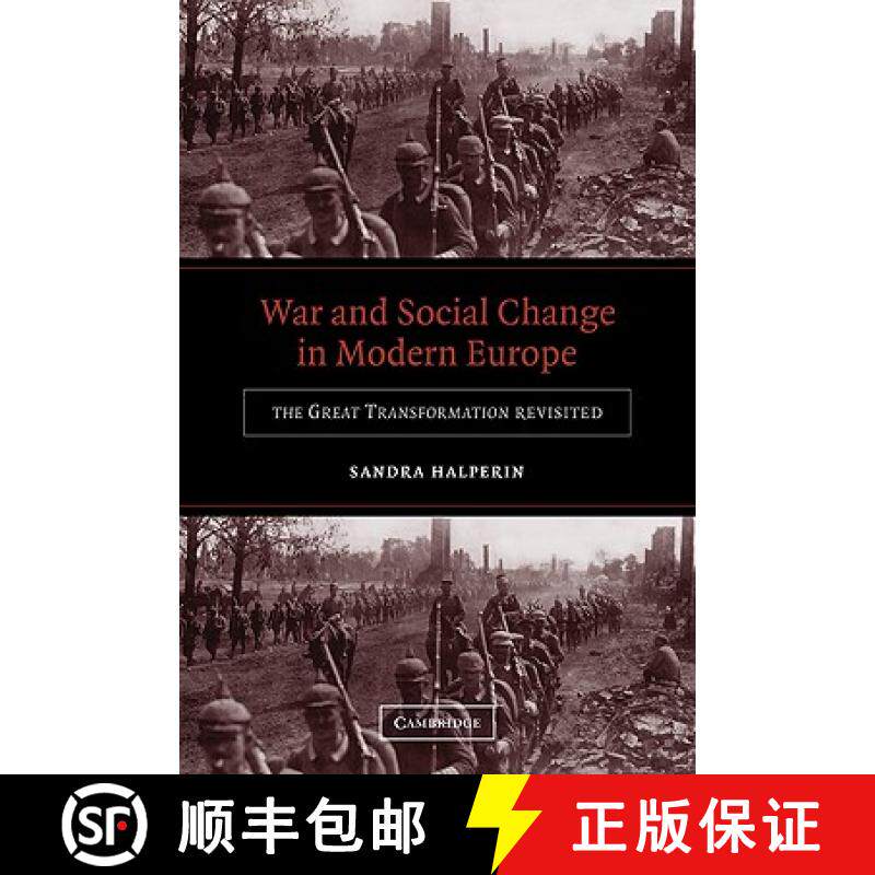 【3-4周达】War and Social Change in Modern Europe: The Great Transformation Revisited [9780521540155] - 实物图