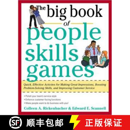 【3-4周达】Big Book of People Skills Games: Quick, Effective Activities for Making Great Impressions,... [9780071745093]
