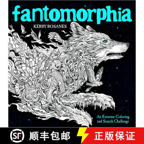 【3-4周达】Fantomorphia: An Extreme Coloring and Search Challenge [9780525536727]