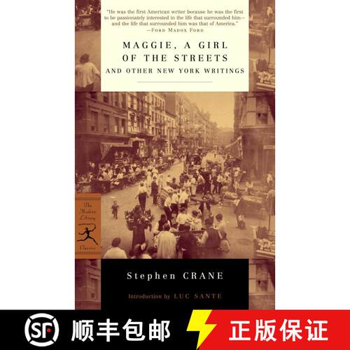 【3-4周达】Maggie, a Girl of the Streets, and Other New York Writings [9780375756894]