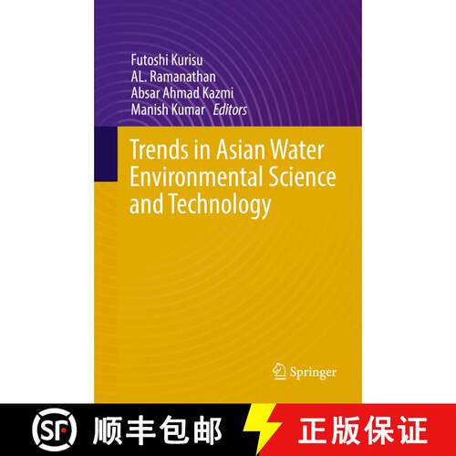 【3-4周达】精装 Trends in Asian Water Environmental Science and Technology (1st ed. 2017) [9783319392578]