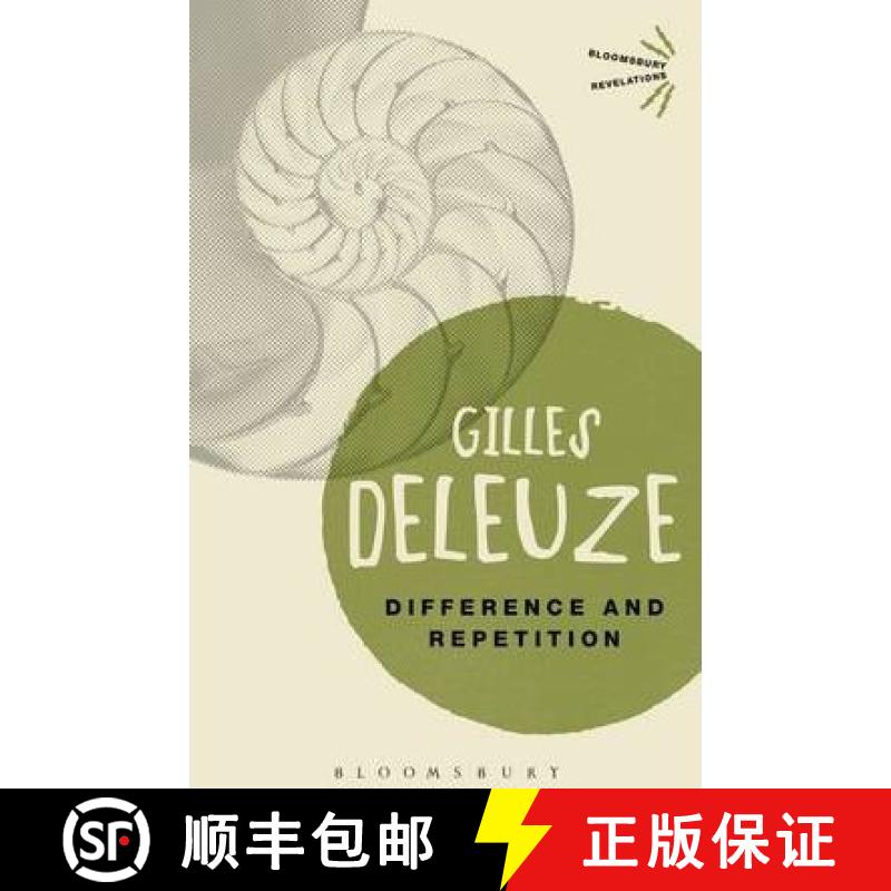 【3-4周达】Difference and Repetition [9781472572356]