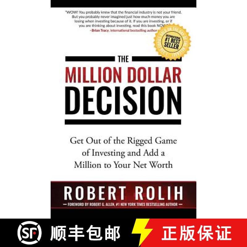 【3-4周达】The Million Dollar Decision: Get Out of the Rigged Game of Investing and Add a Million to ... [9781946978004]