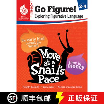 【3-4周达】TCM Go Figure! Exploring Figurative Language, Levels 2-4 [9781425816254]
