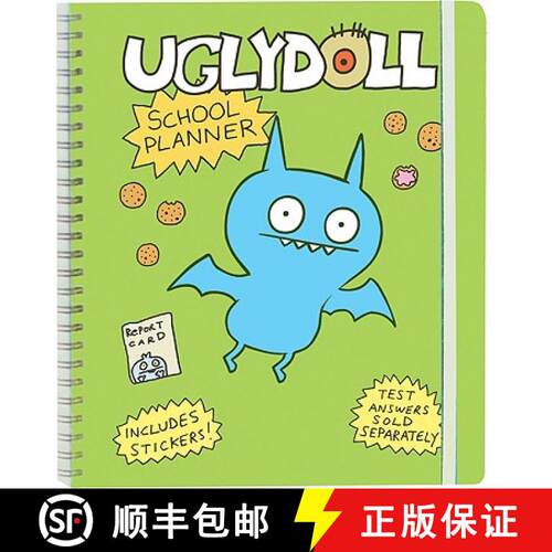 【3-4周达】Uglydoll School Planner [With Sticker(s)] [9780811867436]