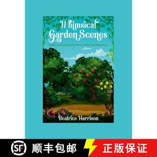 Book Features Over Garden Adult 9781387633753 Super Jumbo... Whimsical Scenes Coloring Designs Giant 4周达
