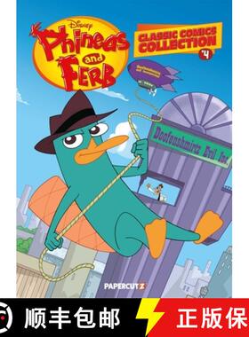 【3-4周达】Phineas and Ferb Classic Comics Collection Vol. 4 [9781545819623]