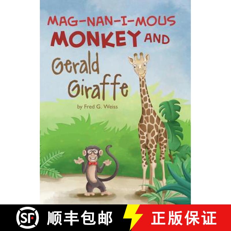 【2-3周达】Mag-Nan-I-MOUS Monkey and Gerald Giraffe [9780989882057]