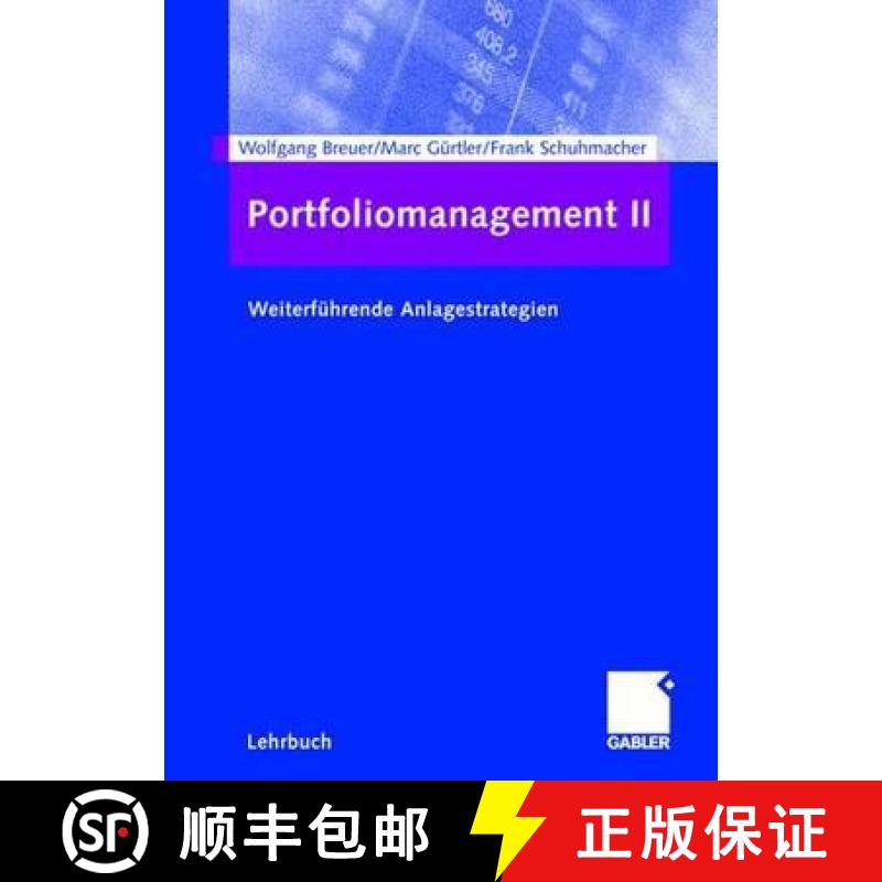 【3-4周达】Portfoliomanagement II : Weiterführende Anlagestrategien [9783409143288]
