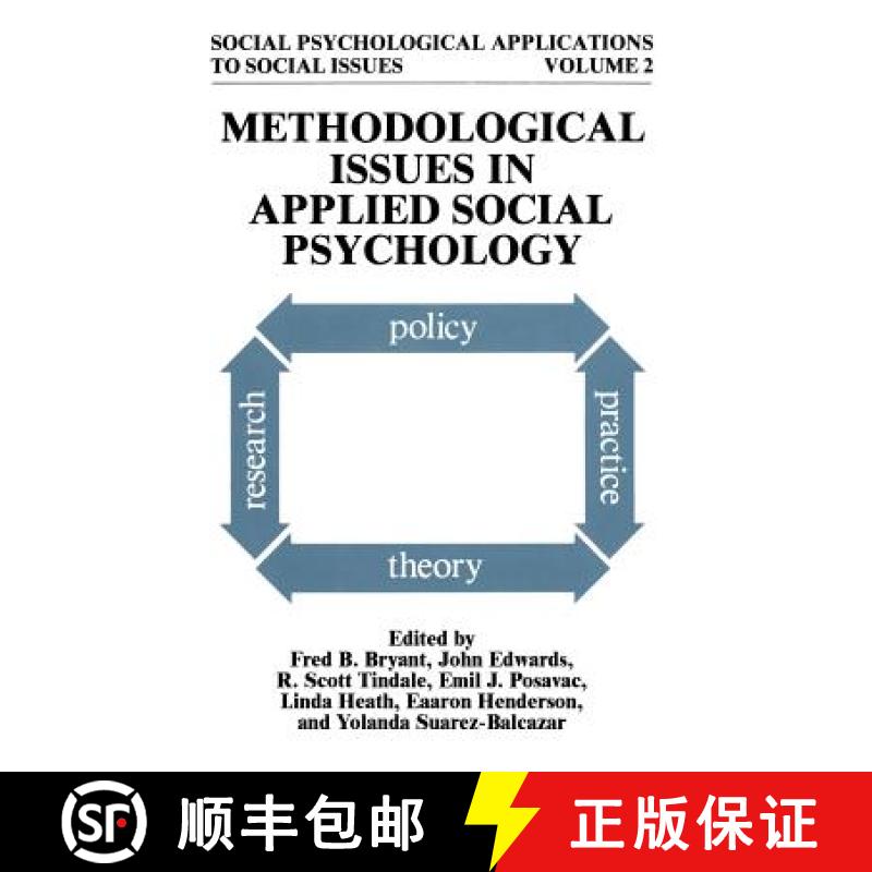 【3-4周达】Methodological Issues in Applied Social Psychology [9781489923103]