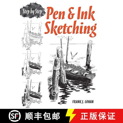 预订 Pen & Ink Sketching: Step by Step [9780486483597]