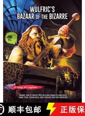 【3-4周达】Wulfric's Bazaar of the Bizarre [9798230078388]