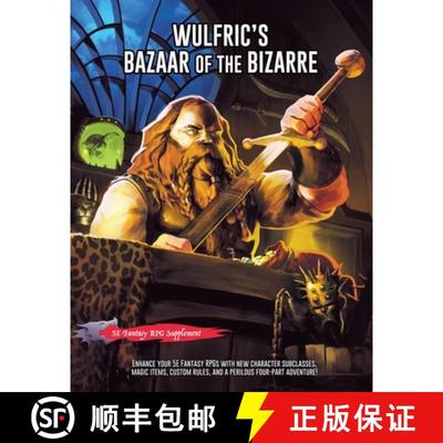 【3-4周达】Wulfric's Bazaar of the Bizarre [9798230078388]