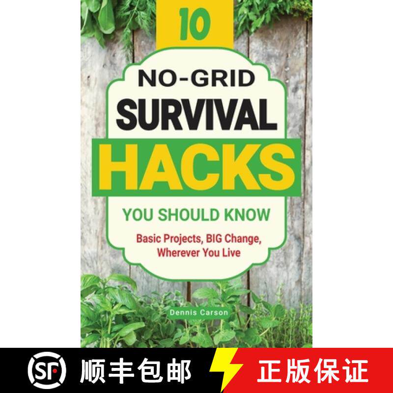 预订 10 No-Grid Survival Hacks You Should Know: Basic Projects, BIG Change, Wherever You Live [9781963155020]