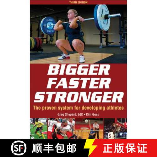 【3-4周达】Bigger Faster Stronger 3rd Edition [9781492545811]
