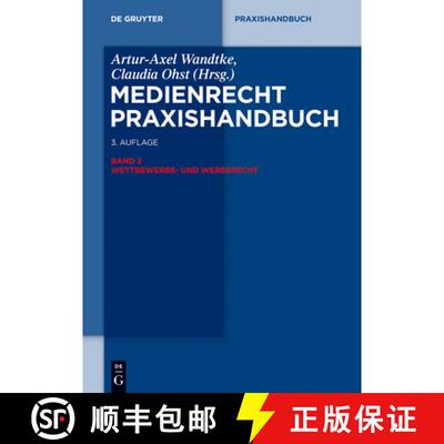 【3-4周达】Wettbewerbs- Und Werberecht [9783110313949]