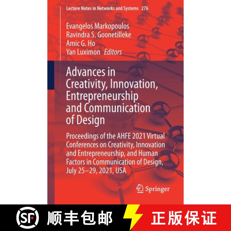 【3-4周达】Advances in Creativity, Innovation, Entrepreneurship and Communication of Design: Proceedi... [9783030800932]