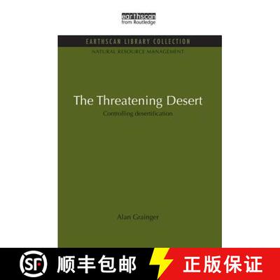 【3-4周达】The Threatening Desert : Controlling desertification [9781138928862]