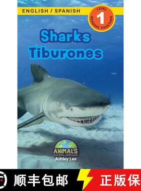 预订 Sharks / Tiburones: Bilingual (English / Spanish) (Inglés / Español) Animals That Make a Diffe... [9781774764008]
