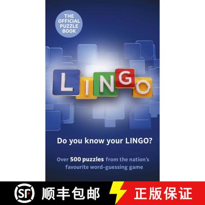 【3-4周达】精装 Lingo Puzzle Book : The official companion to the nation's favourite guessing game fe... [9780241624029]