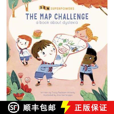 预订 Map Challenge: A Book about Dyslexia [9781786035769]