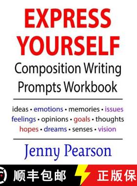 预订 Express Yourself Composition Writing Prompts Workbook [9781941691427]